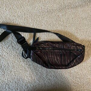 Aimee Kestenberg Milan Bum Bag, Merlot Zebra